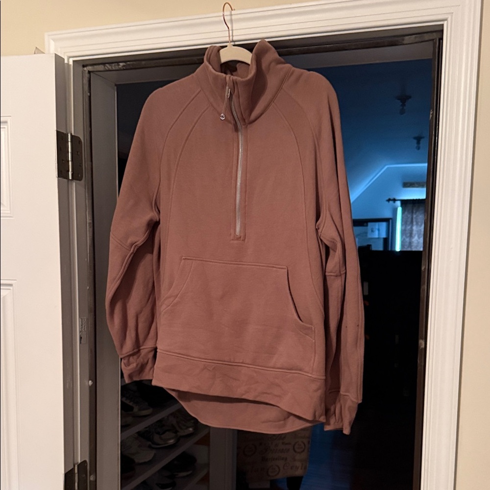 Lululemon Half-Zip oversized Pullover Sweatshirt. Medium/Large.